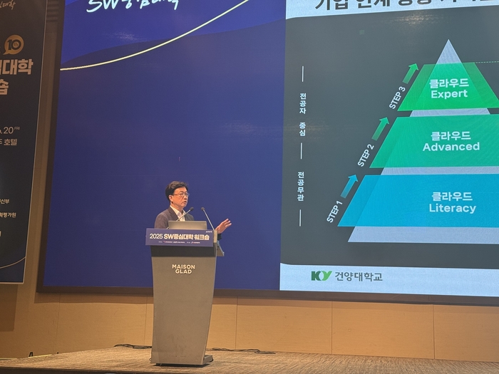 [언론소식] 건양대 김용석 사업단장 "빅테크 기업과 손잡고 교육과정 개발···우수 수료생 인턴 근무"_2025.06.19
